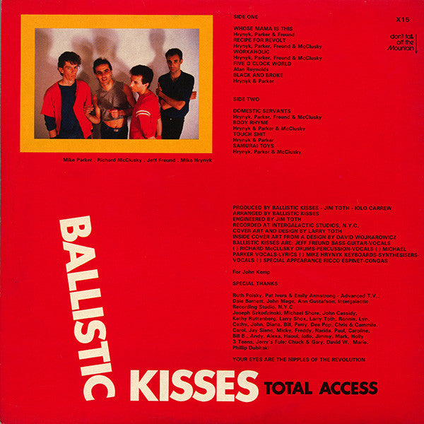 Ballistic Kisses – Total Access LP vinyl record, image 2 of 7
