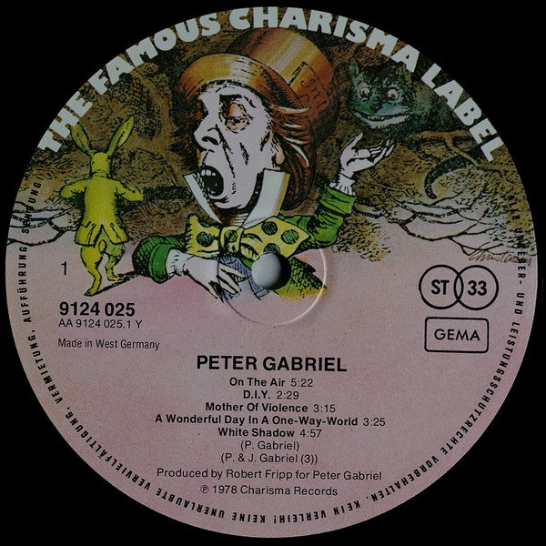 Peter Gabriel – Peter Gabriel LP vinyl record, image 3 of 8