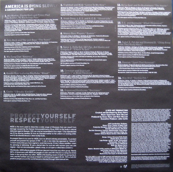 Various – America Is Dying Slowly (2xLP) LP vinyl record, image 8 of 9