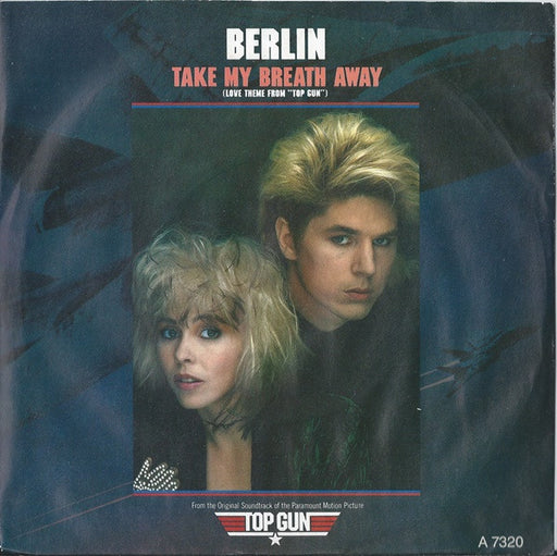 Berlin – Take My Breath Away (Love Theme From "Top Gun") 7" vinyl record, image 1 of 4