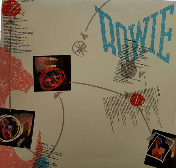 David Bowie – Let's Dance LP vinyl record, image 6 of 6