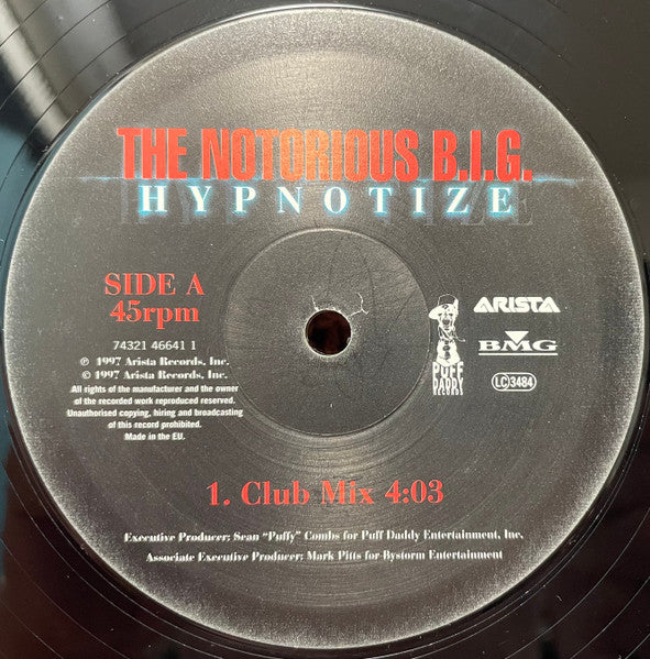 Notorious B.I.G. – Hypnotize 12" vinyl record, image 4 of 6