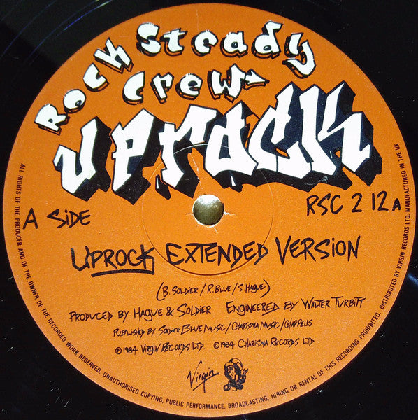 The Rock Steady Crew – Uprock 12" vinyl record, image 3 of 4