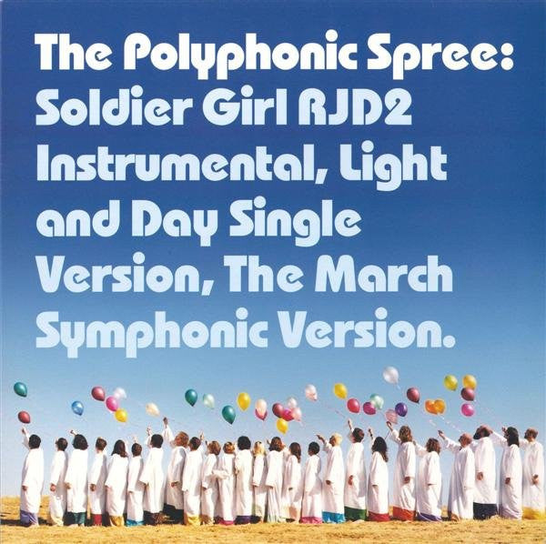 The Polyphonic Spree – Light And Day 12" vinyl record, image 1 of 4