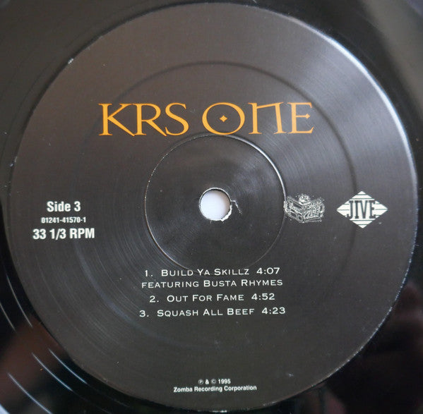 KRS-One – KRS One (2xLP) LP vinyl record, image 5 of 8