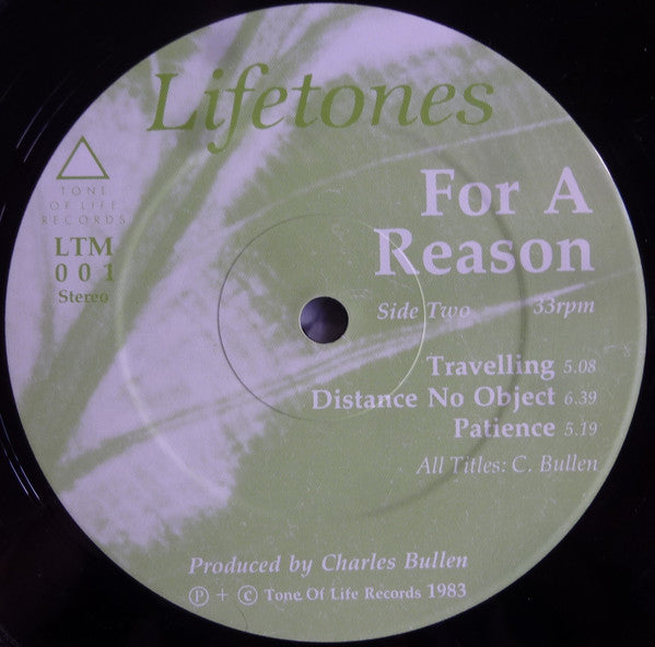 Lifetones – For A Reason LP vinyl record, image 4 of 5