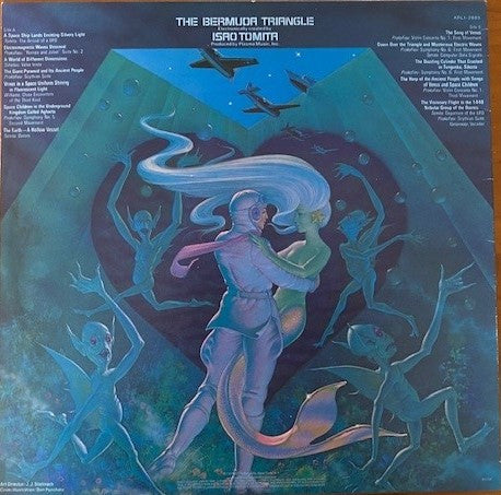 Tomita – The Bermuda Triangle LP vinyl record, image 2 of 4