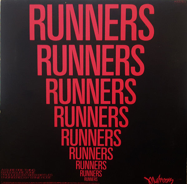 Runners – Sure Fire Thing 7" vinyl record, image 2 of 3