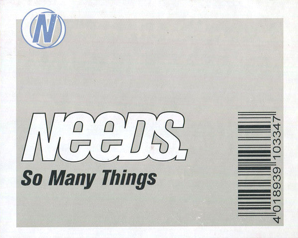 Needs – So Many Things 12" vinyl record, image 3 of 3