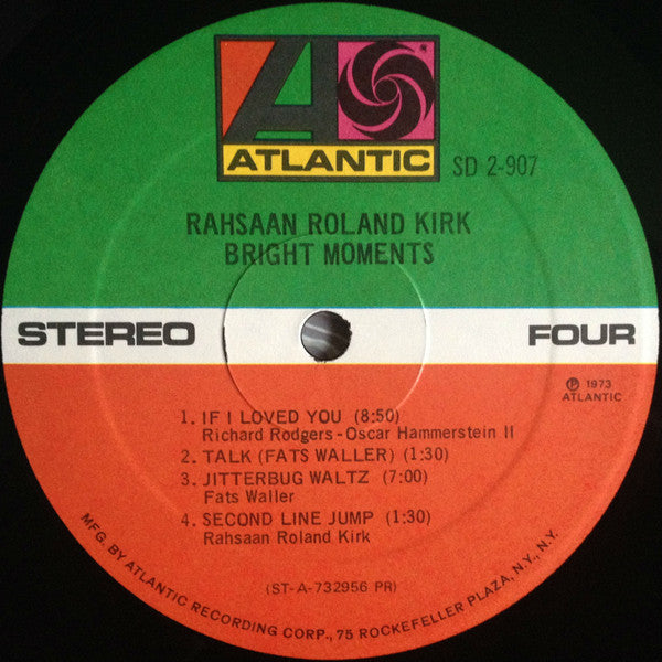 Roland Kirk – Bright Moments (2xLP) LP vinyl record, image 8 of 8
