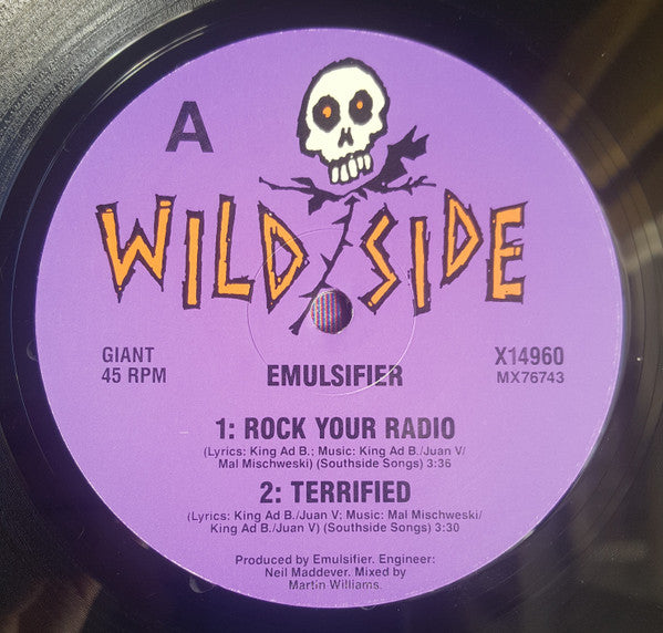 Emulsifier – Rock Your Radio EP 12" vinyl record, image 4 of 5