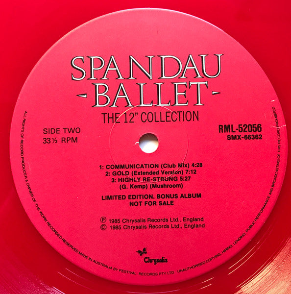 Spandau Ballet – The Singles Collection LP vinyl record, image 9 of 9