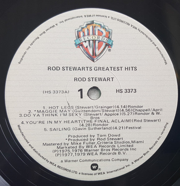 Rod Stewart – Greatest Hits LP vinyl record, image 5 of 6