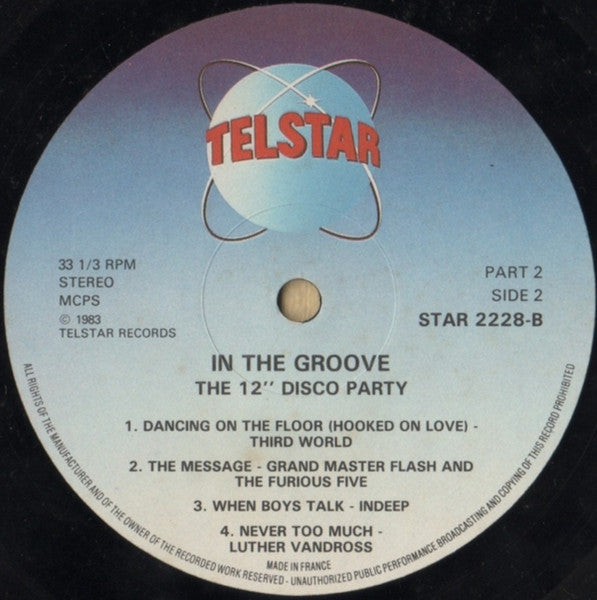 Various – In The Groove (Part 2) LP vinyl record, image 4 of 4