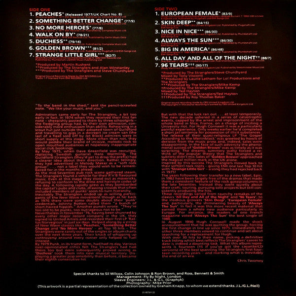 The Stranglers – Greatest Hits 1977 - 1990 LP vinyl record, image 5 of 7
