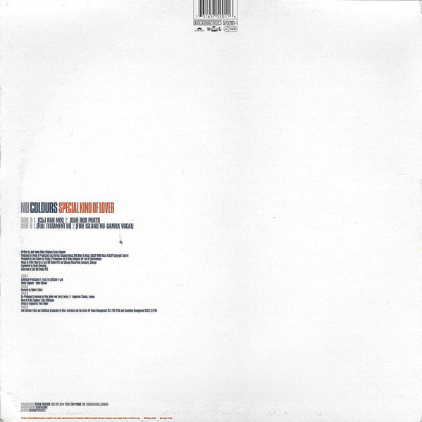 Nu Colours – Special Kind Of Lover 12" vinyl record, image 2 of 4