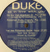Duke – So In Love With You 12" vinyl record, image 1 of 2