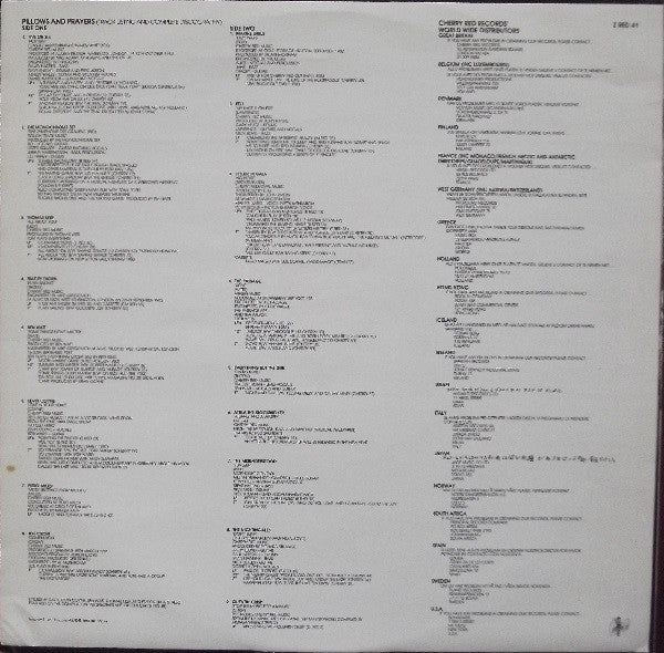 Various – Pillows & Prayers LP vinyl record, image 6 of 6