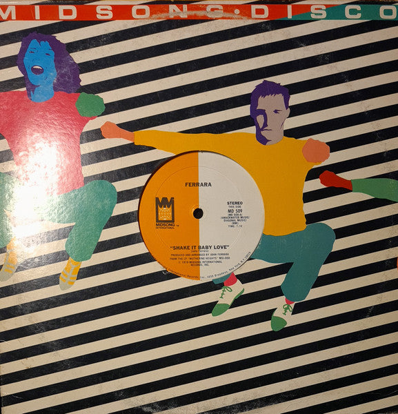 Ferrara – Shake It Baby Love / Love Attack 12" vinyl record, image 3 of 4