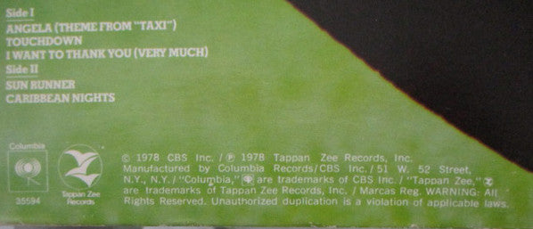 Bob James – Touchdown LP vinyl record, image 7 of 7