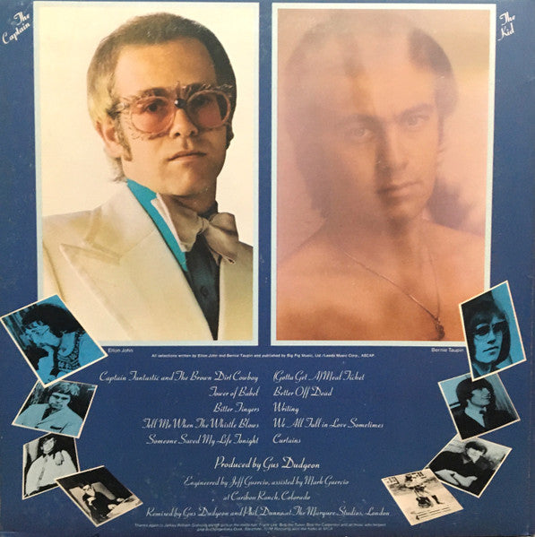 Elton John – Captain Fantastic And The Brown Dirt Cowboy LP vinyl record, image 2 of 10