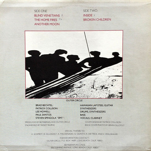 Outer Circle – Outer Circle 12" vinyl record, image 2 of 5