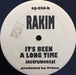 Rakim – It's Been A Long Time 12" vinyl record, image 2 of 2
