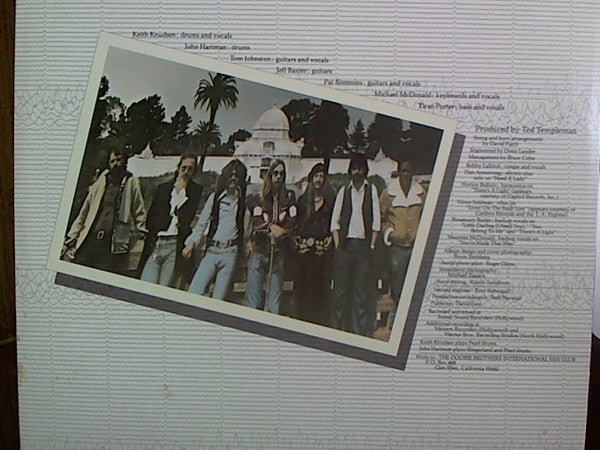 The Doobie Brothers – Livin' On The Fault Line LP vinyl record, image 5 of 6