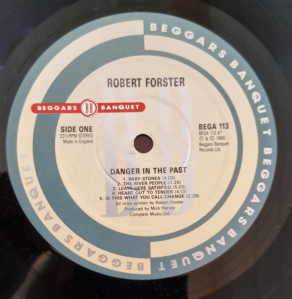 Robert Forster – Danger In The Past LP vinyl record, image 6 of 7