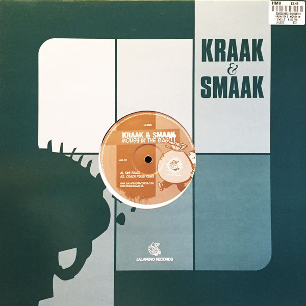 Kraak & Smaak – Money In The Bag (Remixes) 12" vinyl record, image 1 of 4