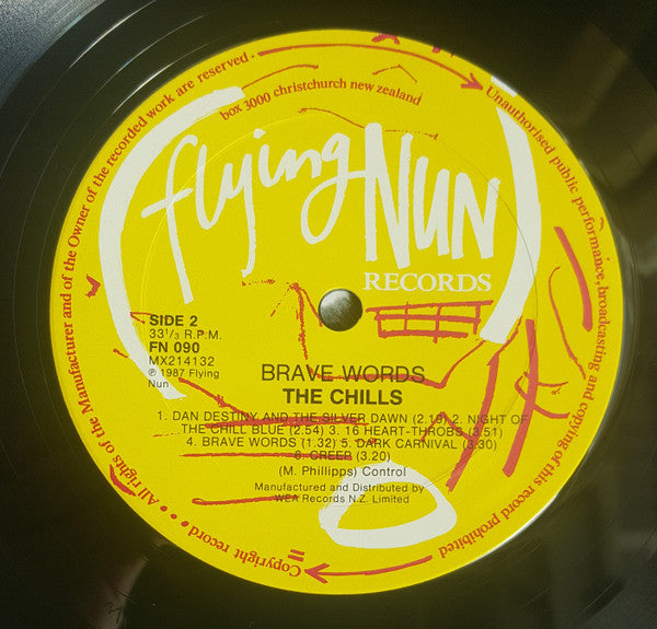 The Chills – Brave Words LP vinyl record, image 6 of 9