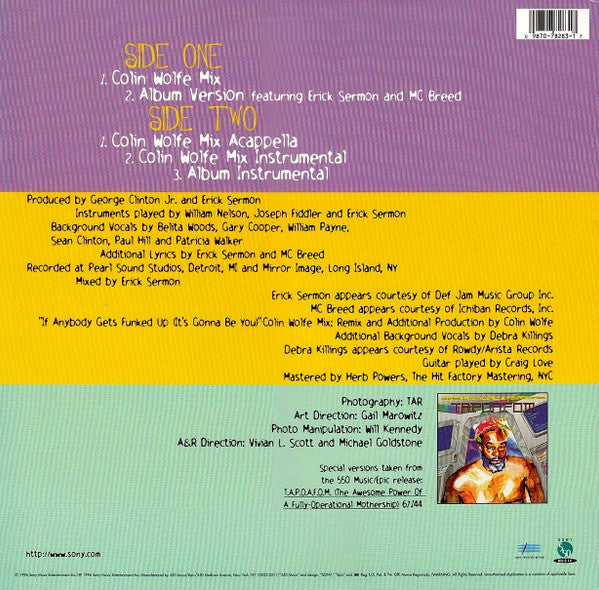 George Clinton, P-Funk All Stars – If Anybody Gets Funked Up (It's Gonna Be You) 12" vinyl record, image 2 of 4