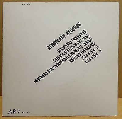 The New Blockaders, Organum – Pulp 7" vinyl record, image 2 of 5