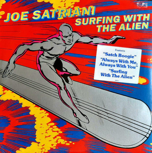 Joe Satriani – Surfing With The Alien LP vinyl record, image 1 of 7