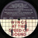 Wings – Wings At The Speed Of Sound LP vinyl record, image 4 of 7