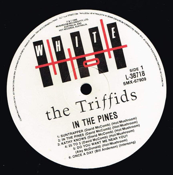 The Triffids – In The Pines LP vinyl record, image 5 of 6