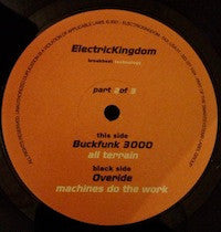 Buckfunk 3000, Override – Electric Kingdom Vol. 2 Part 2 12" vinyl record, image 1 of 2