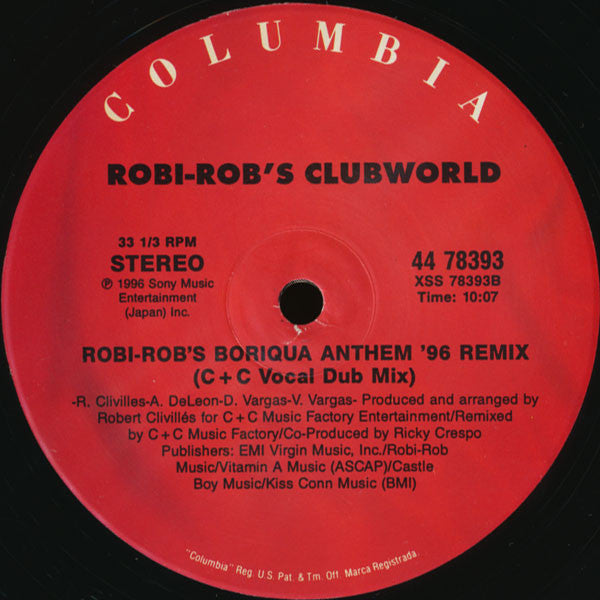 Robi Rob's Clubworld – Shake That Body (3x12") 12" vinyl record, image 4 of 8