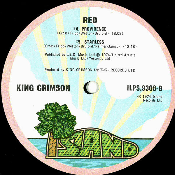 King Crimson – Red LP vinyl record, image 4 of 8