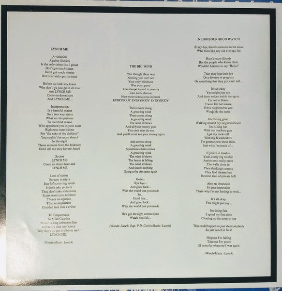 Christian Lunch – Unreliable Sources (The Chicago Mix) 12" vinyl record, image 5 of 7