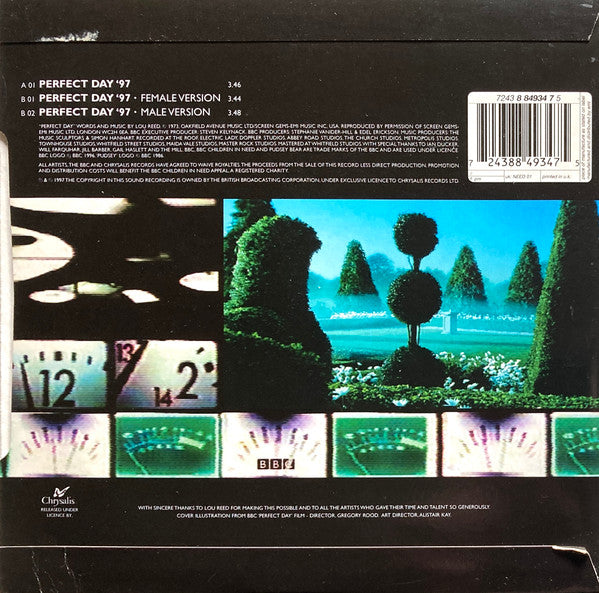 Various Artists – Perfect Day '97 7" vinyl record, image 2 of 4