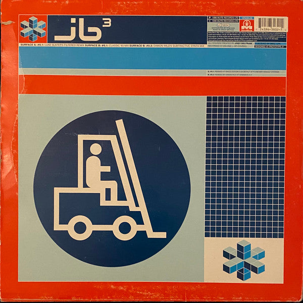 jb³ – Forklift (The Remixes) 12" vinyl record, image 2 of 4