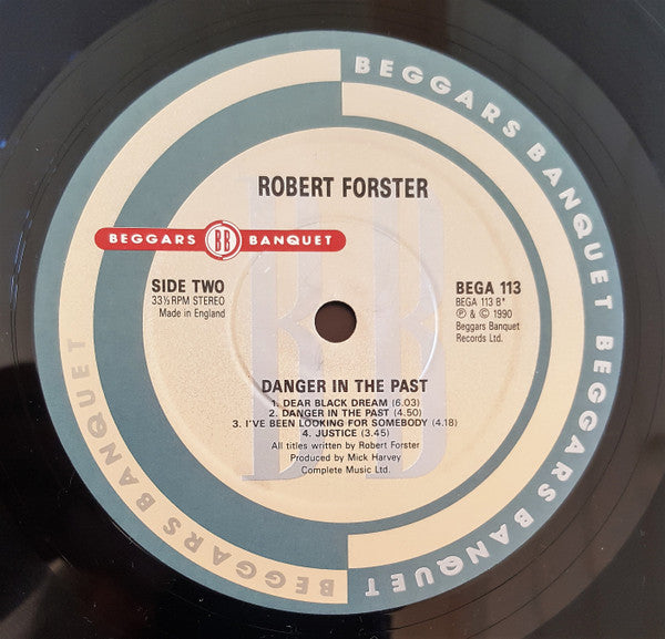 Robert Forster – Danger In The Past LP vinyl record, image 7 of 7