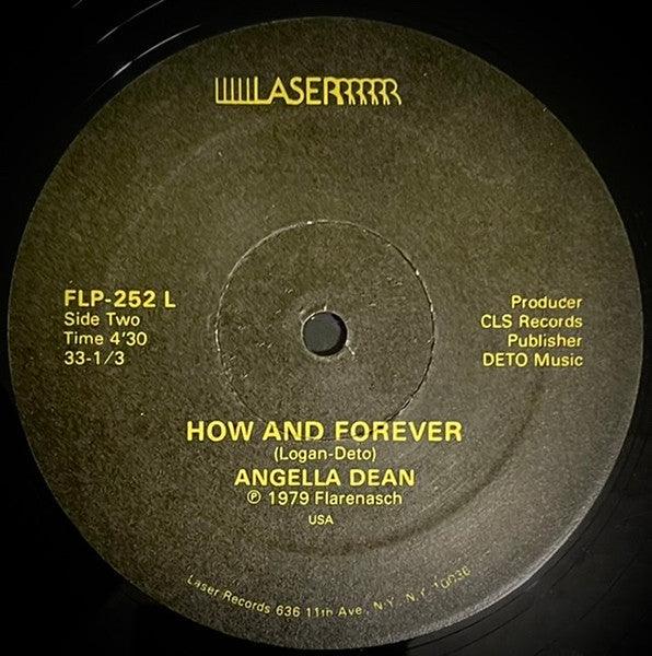 Angella Dean – World X 12" vinyl record, image 4 of 4
