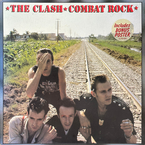 The Clash – Combat Rock LP vinyl record, image 1 of 7