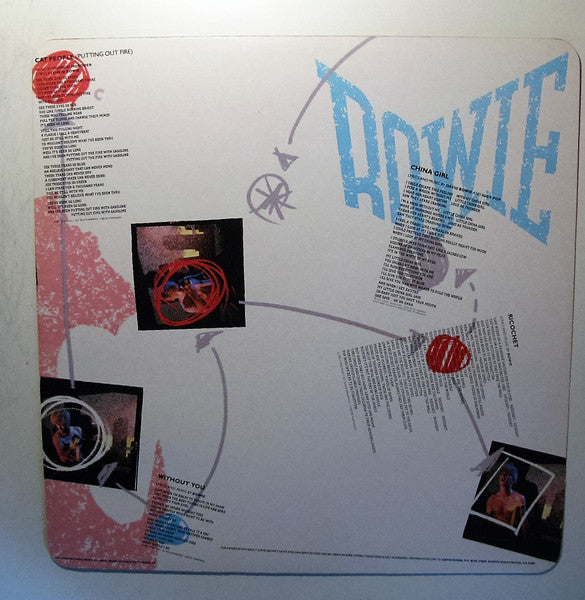 David Bowie – Let's Dance LP vinyl record, image 5 of 6