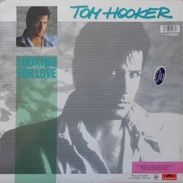Tom Hooker – Looking For Love 12" vinyl record, image 2 of 4