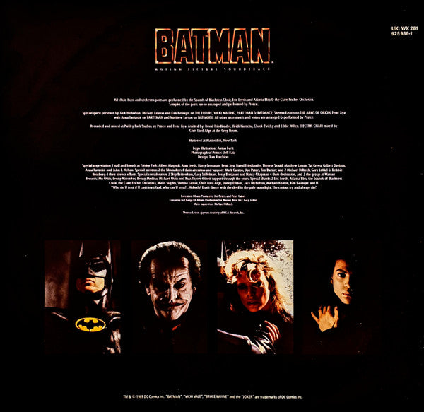 Prince – Batman™ (Motion Picture Soundtrack) LP vinyl record, image 6 of 10