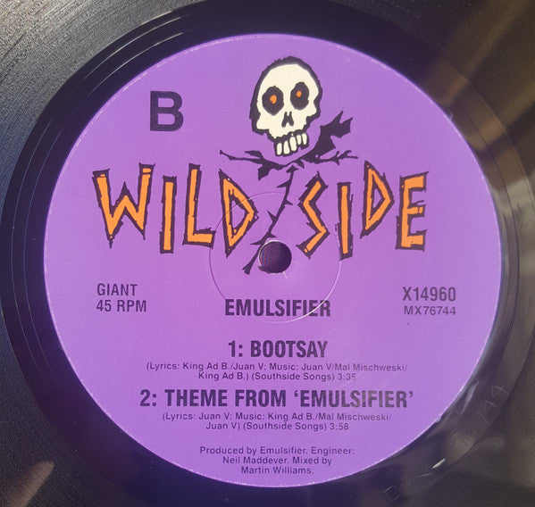 Emulsifier – Rock Your Radio EP 12" vinyl record, image 5 of 5