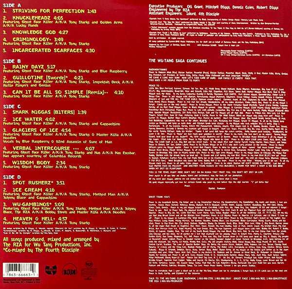 Raekwon, Ghostface Killah, Tony Starks – Only Built 4 Cuban Linx... (2xLP) LP vinyl record, image 2 of 6